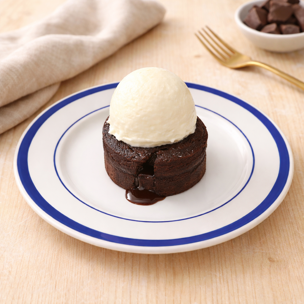 フォンダンショコラアイスクリーム