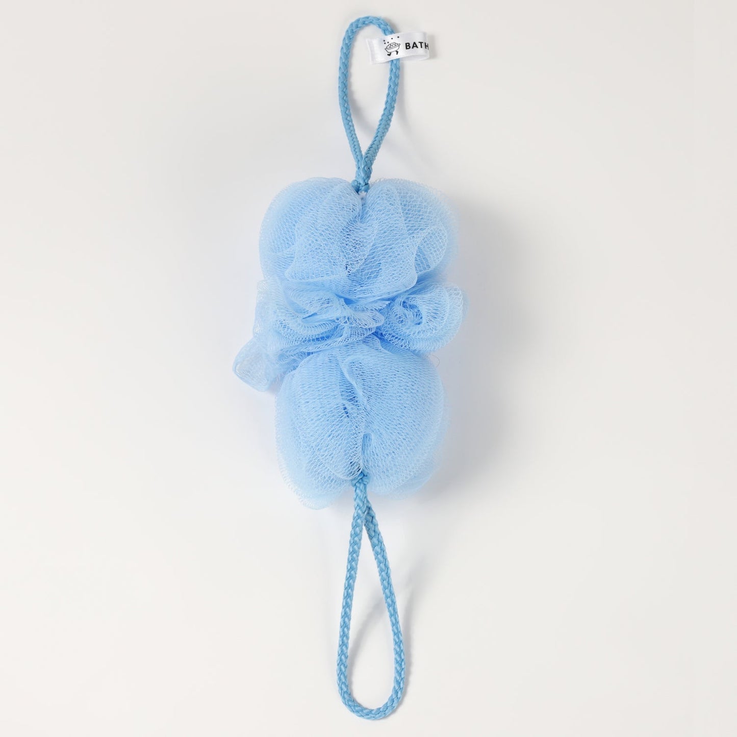 ぐーんと伸びて背中も洗えるボディスポンジ